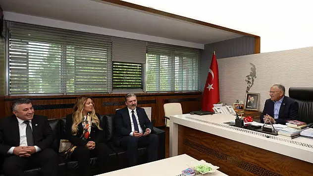 Başkan Büyükkılıç, MÜSİAD Hollanda Heyetini Ağırladı