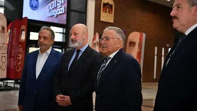 Başkan Büyükkılıç'tan çarşı Melikgazi incelemesi