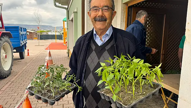 Başkan Büyükkılıç'tan Emeklilere Atalık Fide Desteği