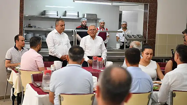 Başkan Büyükkılıç'tan kaski ziyareti