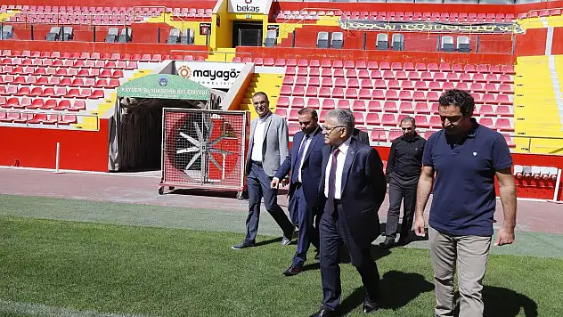 Başkan Büyükkılıç'tan Sporun Kalbine Ziyaret