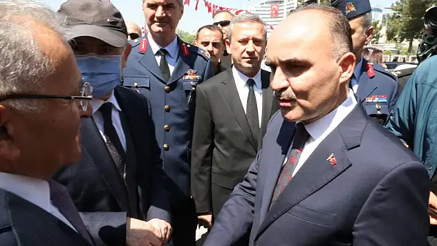 BAŞKAN BÜYÜKKILIÇ, VALİ GÜNAYDIN'I UĞURLADI