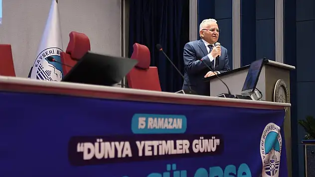 BAŞKAN BÜYÜKKILIÇ, YETİM ÇOCUKLARIN HER ZAMAN YANINDA