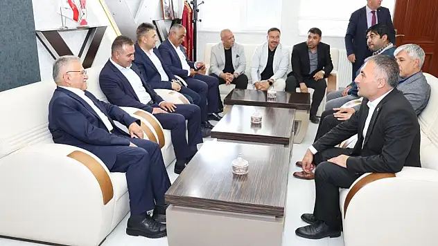 BAŞKAN BÜYÜKKILIÇ'TAN SARIZ'A ZİYARET