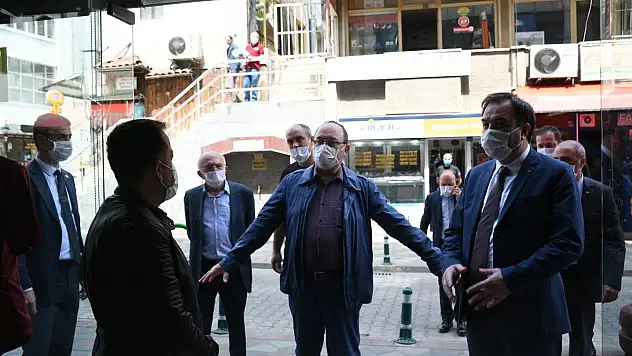 BAŞKAN ELÇİN, ESNAFI UYARDI