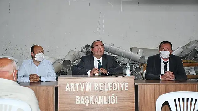 BAŞKAN ELÇİN, SANAYİ ESNAFI İLE TOPLANTI GERÇEKLEŞTİRDİ