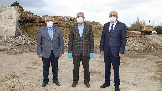 BAŞKAN GÜDER: 'EN KISA SÜREDE HİZMETE AÇACAĞIZ'