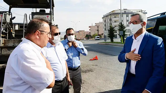 Başkan Güngör, Altın Şehir'de  incelemelerde bulundu