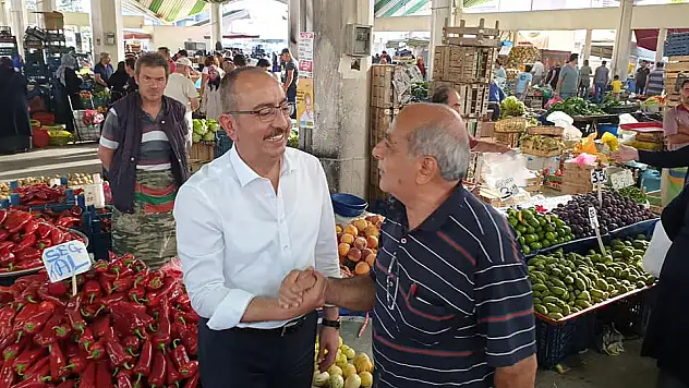 BAŞKAN KAVUŞ MAHALLE ZİYARETLERİNE DEVAM EDİYOR