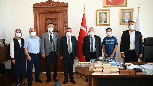 Başkan Mahçiçek, LGS Birincisini Ağırladı