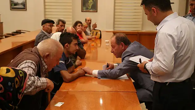 BAŞKAN OPRUKÇU: 'KAPIMIZDAN KİMSEYİ BOŞ GÖNDERMİYORUZ'
