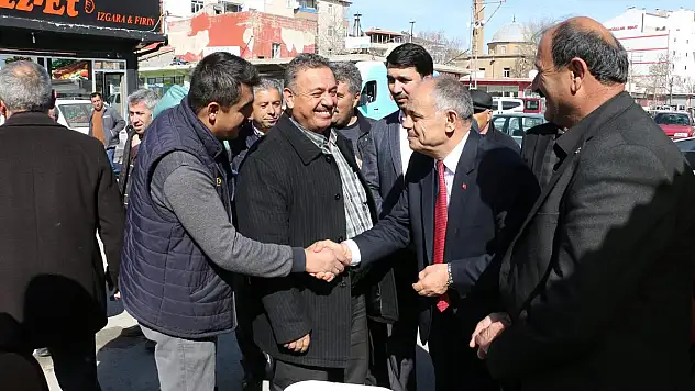 BAŞKAN ÖZTÜRK,SANAYİ ESNAFIYLA BULUŞTU