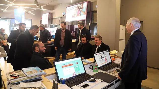 BAŞKAN PALANCIOĞLU HUNAT ESNAFIYLA