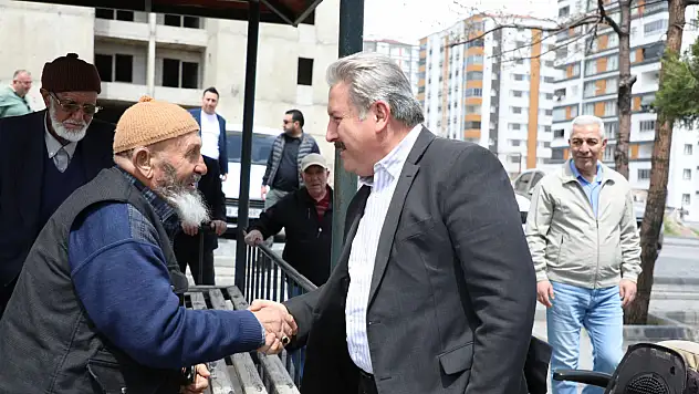 Başkan Palancıoğlu, Kazım Karabekir'de vatandaşlarla buluştu