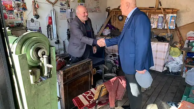 BAŞKAN PEKMEZCİ'DEN ESNAF ZİYARETİ