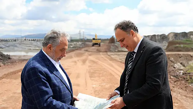 Başkan Yalçın'dan Başakpınar'da Hizmet ve İnceleme Turu