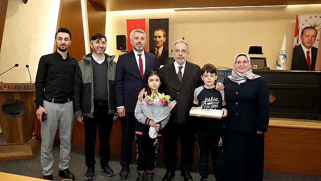 Başkan Yalçın'dan Miniklere Yerel Yönetim Dersi