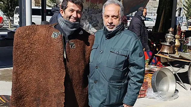 Başkan Yalçın Talas Antika Pazarını Ziyaret Etti