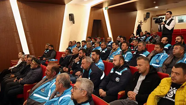 BAŞKAN YALÇIN'DAN KIŞ ÇALIŞMALARI EKİBİNE MORAL