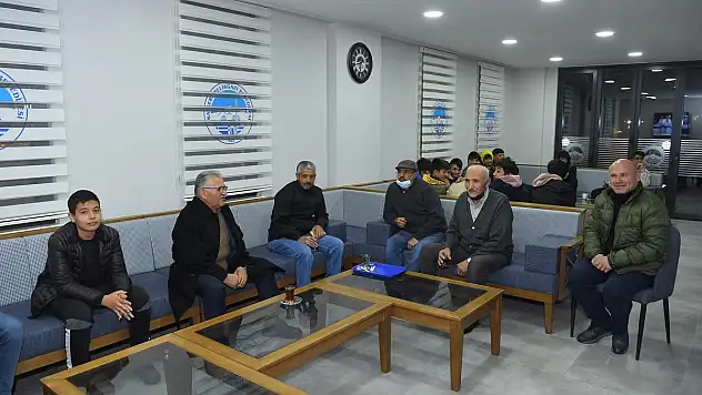 BAŞKANDAN İTFAİYECİLERE ZİYARET