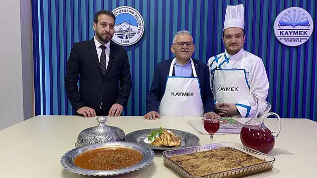 BAŞKANLAR VE MÜDÜRLER KAYMEK MUTFAĞI'NDA