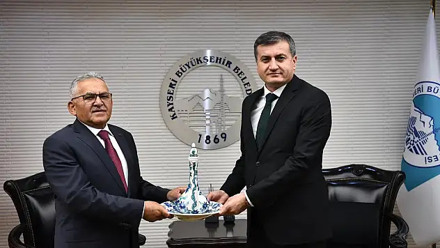 BAŞSAVCI AKIN'DAN BAŞKAN BÜYÜKKILIÇ'A 'VEDA' ZİYARETİ