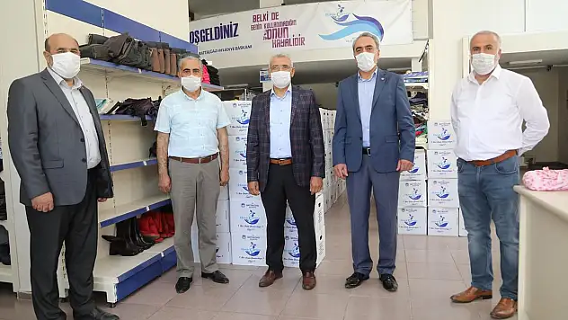 BATTALGAZİ BELEDİYESİ HAYIR ÇARŞISINA DESTEKLER SÜRÜYOR
