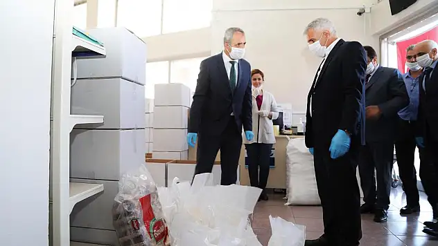 BATTALGAZİ BELEDİYESİ'NDEN İHTİYAÇ SAHİPLERİNE GIDA YARDIMI