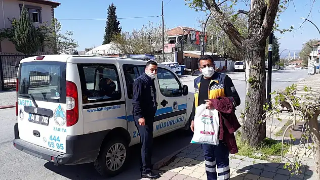 BATTALGAZİ BELEDİYESİ SAĞLIK PERSONELLERİNİN YARDIMINA KOŞTU