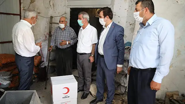 BATTALGAZİ BELEDİYESİ VE KIZILAY İHTİYAÇ SAHİPLERİNİ UNUTMUYOR