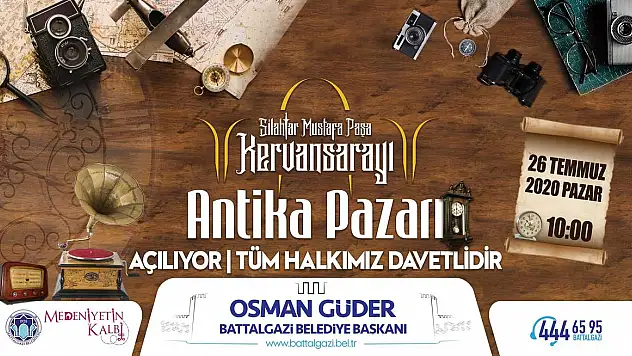 BATTALGAZİ'DEN GEÇMİŞE KAPI AÇILIYOR