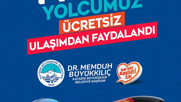 Bayramda 141 Bin Kişiye Ücretsiz Tramvay Hizmeti