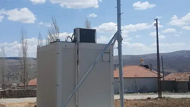Baz istasyonu kuruluyor