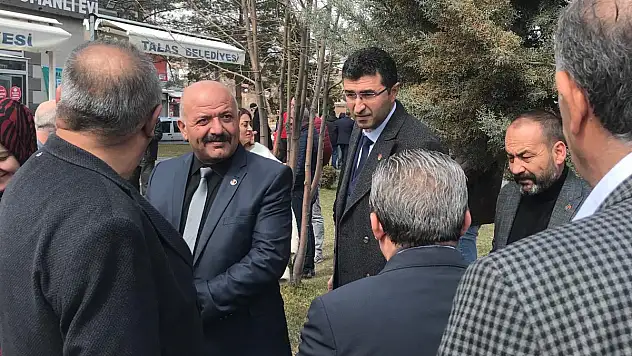 BBP TALAS ADAYI HAKAN TAŞPINAR BAŞAKPINAR HALKI'YLA BULUŞTU
