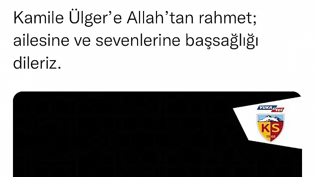 Berna başkanın anneannesi Kamile Güler vefat etti