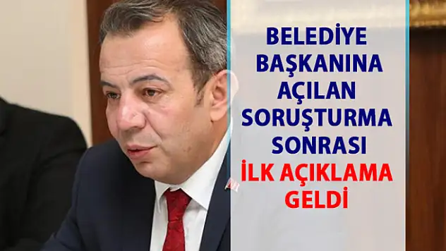 Bolu Belediye Başkanı'ndan soruşturma sonrası ilk açıklama!
