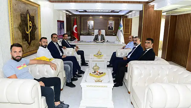 BTCTÜRK YENİ MALATYASPOR BAŞKANI GEVREK'İ AĞIRLADI