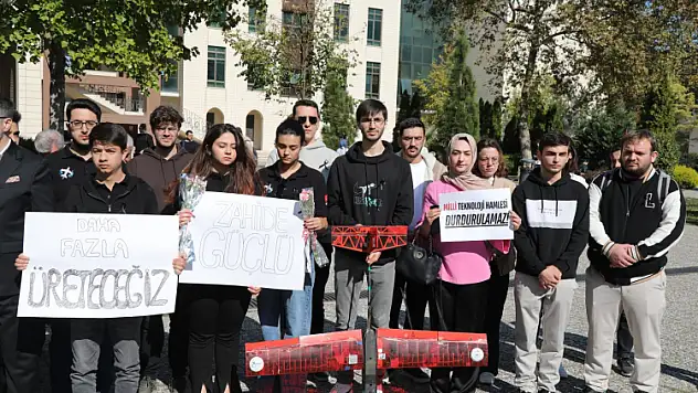 BTÜ öğrencilerinden TUSAŞ'a yapılan terör saldırısına tepki