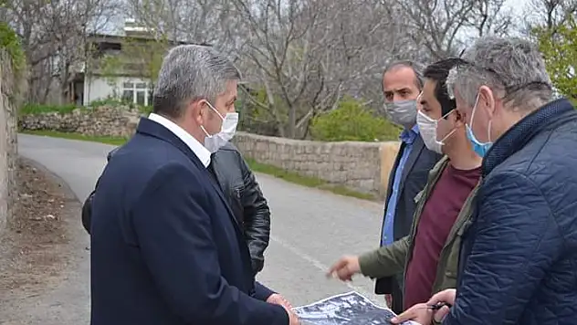 Bünyan da yol genişletme çalışmaları