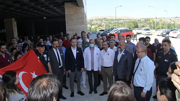 BÜNYAN DEVLET HASTANESİNDE TÖREN DÜZENLENDİ