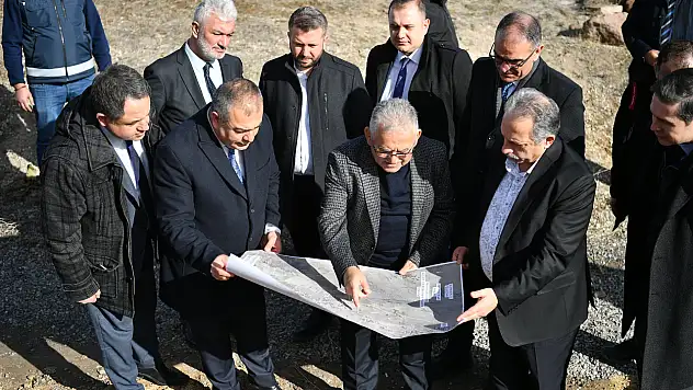 Büyükkılıç, başakpınar'daki yatırımı inceledi
