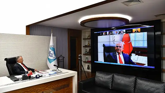 BÜYÜKKILIÇ, İL PANDEMİ KURULU TOPLANTISINA KATILDI
