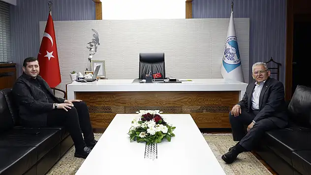 Büyükkılıç, MHP Kayseri Milletvekili Ersoy'u Ağırladı