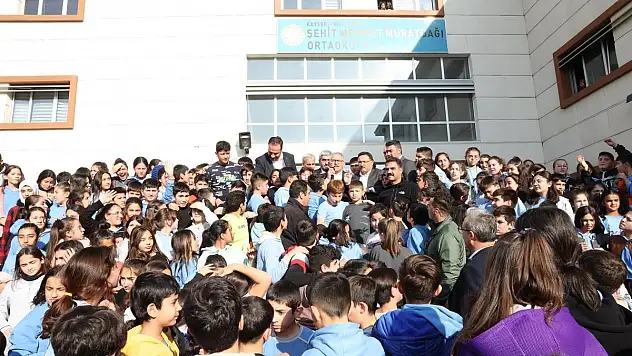 BÜYÜKKILIÇ OKUL İDARECİLERİ VE ÖĞRETMENLERLE TANIŞTI