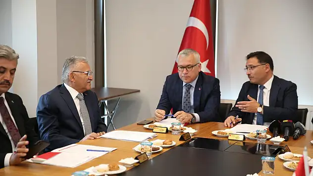 BÜYÜKKILIÇ, ORAN YÖNETİM KURULU TOPLANTISI'NA KATILDI
