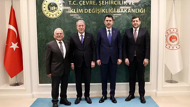 Büyükkılıç'tan Bakan Kurum'a ziyaret