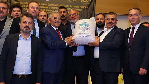Büyükkılıç'tan çiftçiye 6 yılda dev destek