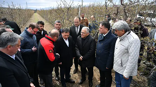 Büyükkılıç'tan don zararına hızlı müdahale