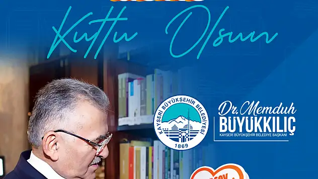 Büyükkılıç'tan Dünya Kitapseverler Günü'nde Kütüphane vurgusu