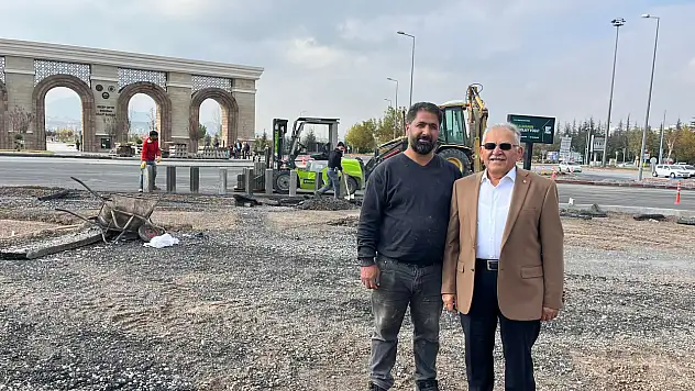 Büyükkılıç'tan kavşak çalışmalarına yerinde inceleme